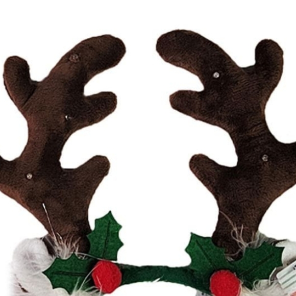 Be jolly light up reindeer headband NWT - Picture 3 of 4